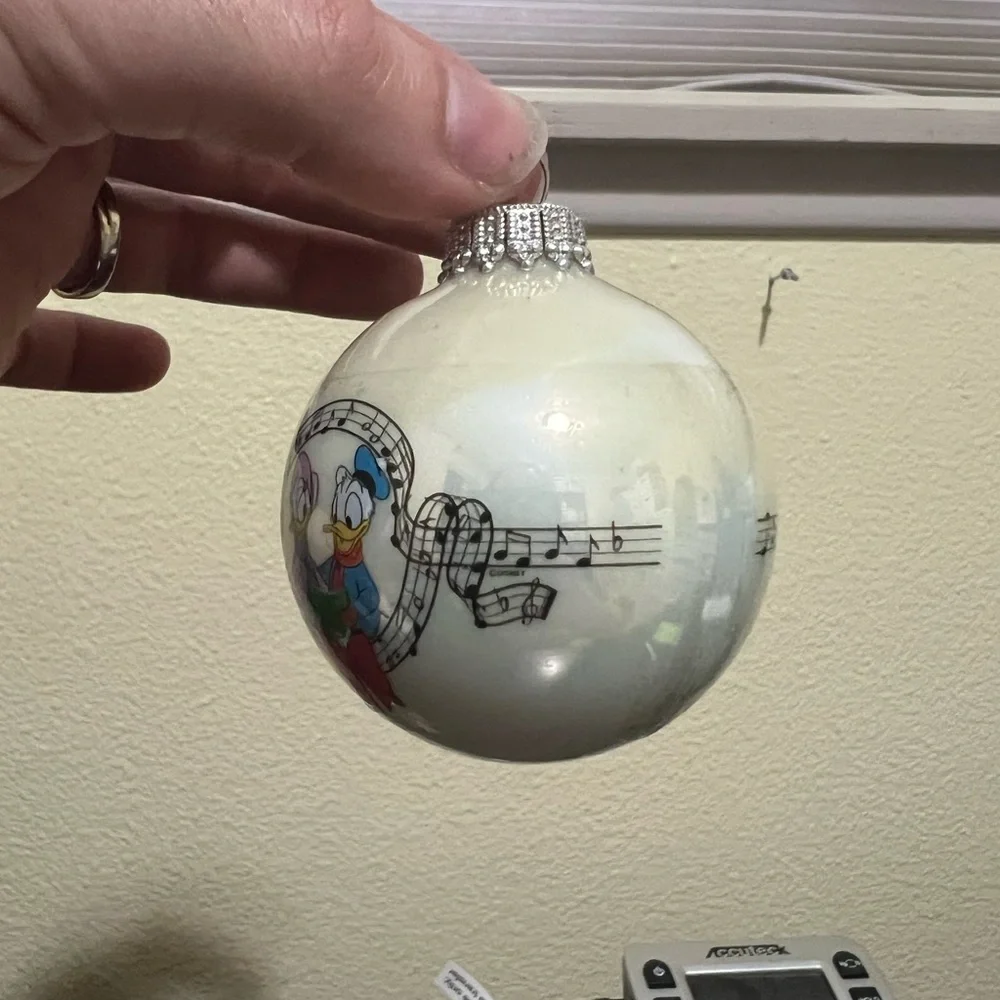 Vintage Disney Bulb Christmas Ornament